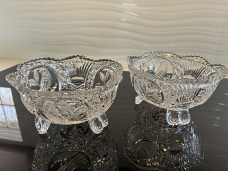 Hofbauer Byrdes Crystal Bowl - Set of 2