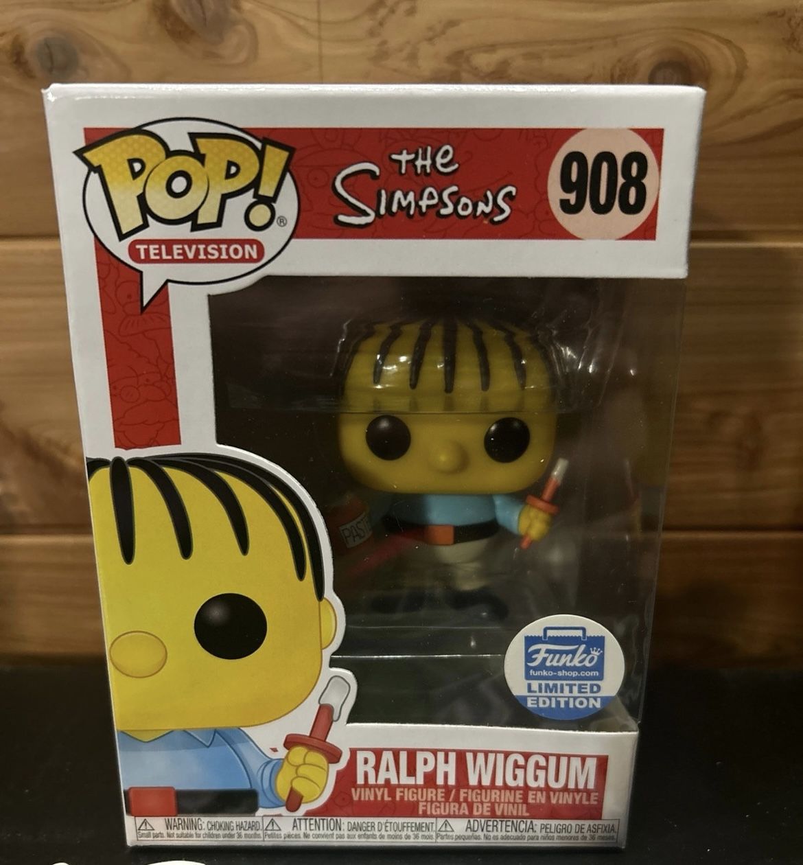 The Simpsons Ralph Wiggum Funko Exclusive