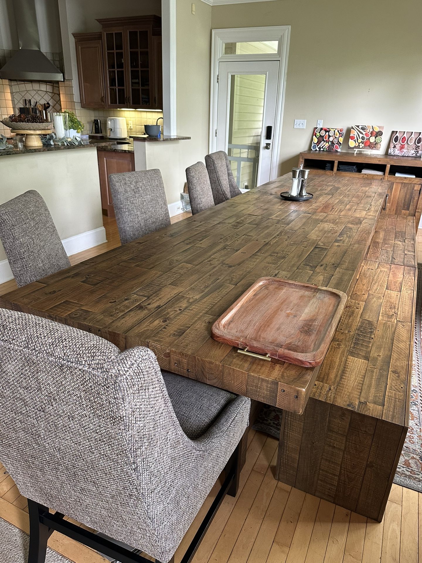 Two dining room table set