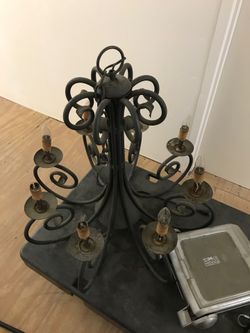 Vintage Halloween chandelier