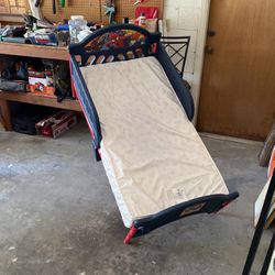 Small child’s Bed With Mattress