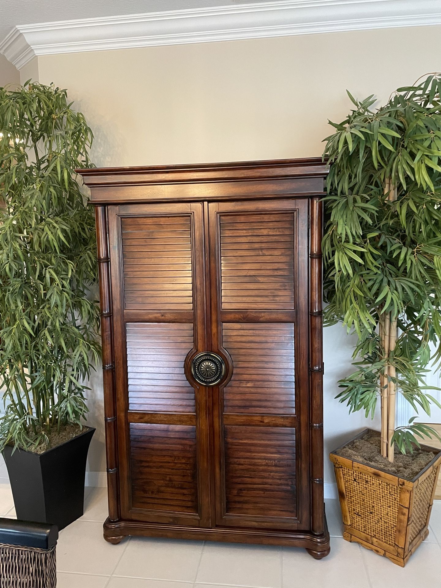 Sydney Crawford Home Key West Tobacco Armoire
