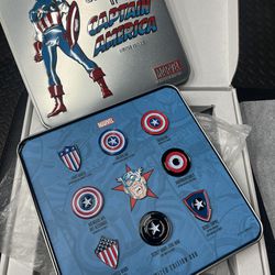 D23 Captain America LE Pin Set