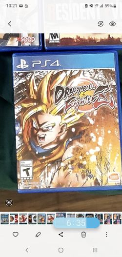  DragonBall FighterZ for the PlayStation 4 (PS4)