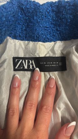 Zara royal blue jacket