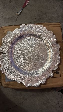 Silver chargers