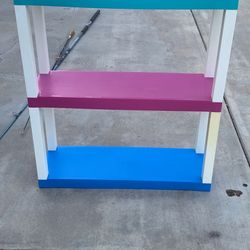 Plastic 3-Shelf Bookcase