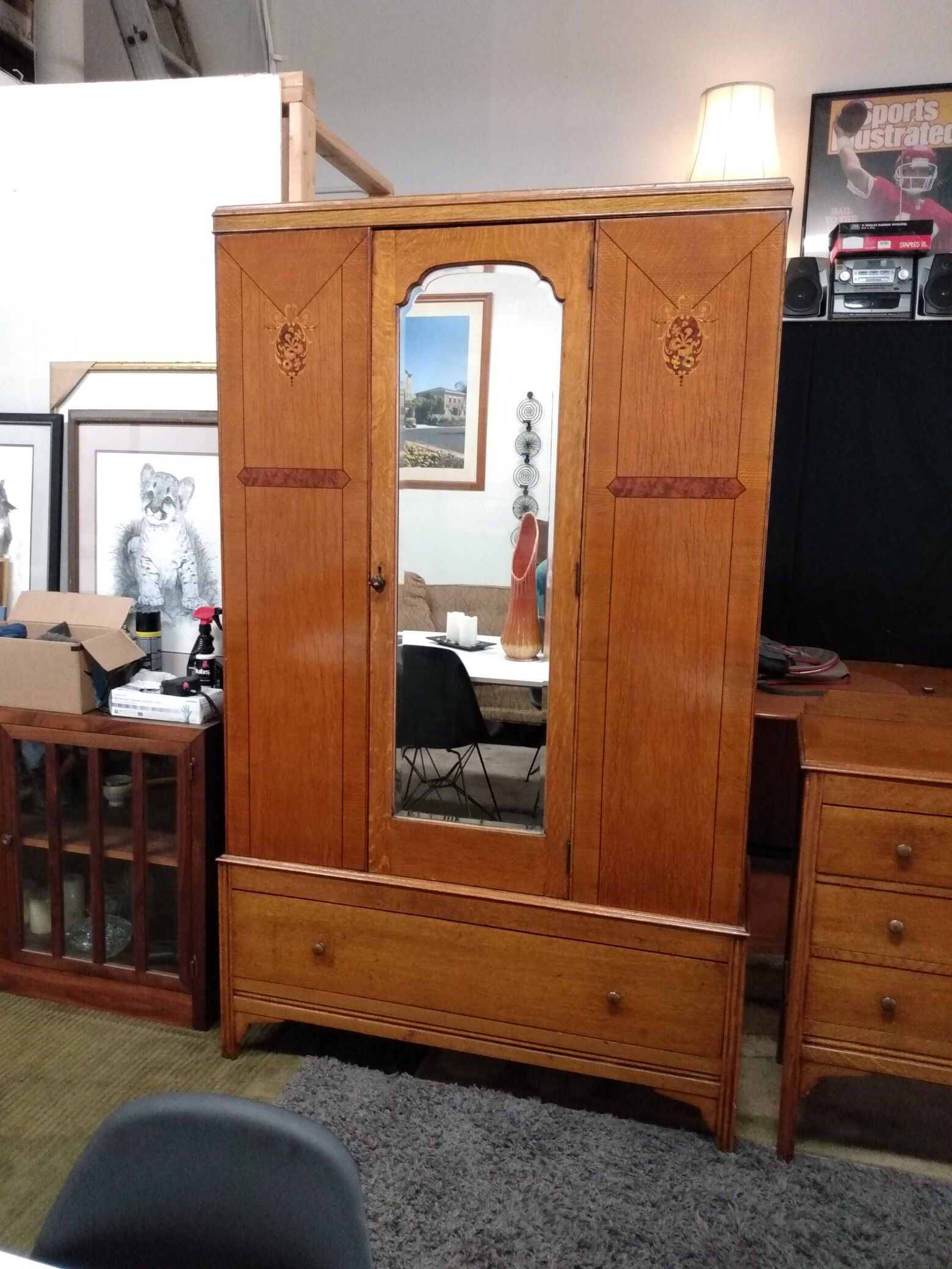 Antique armoire