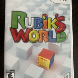 Rubik’s World Wii 2009. Complete: Includes Game Case & Manual. 