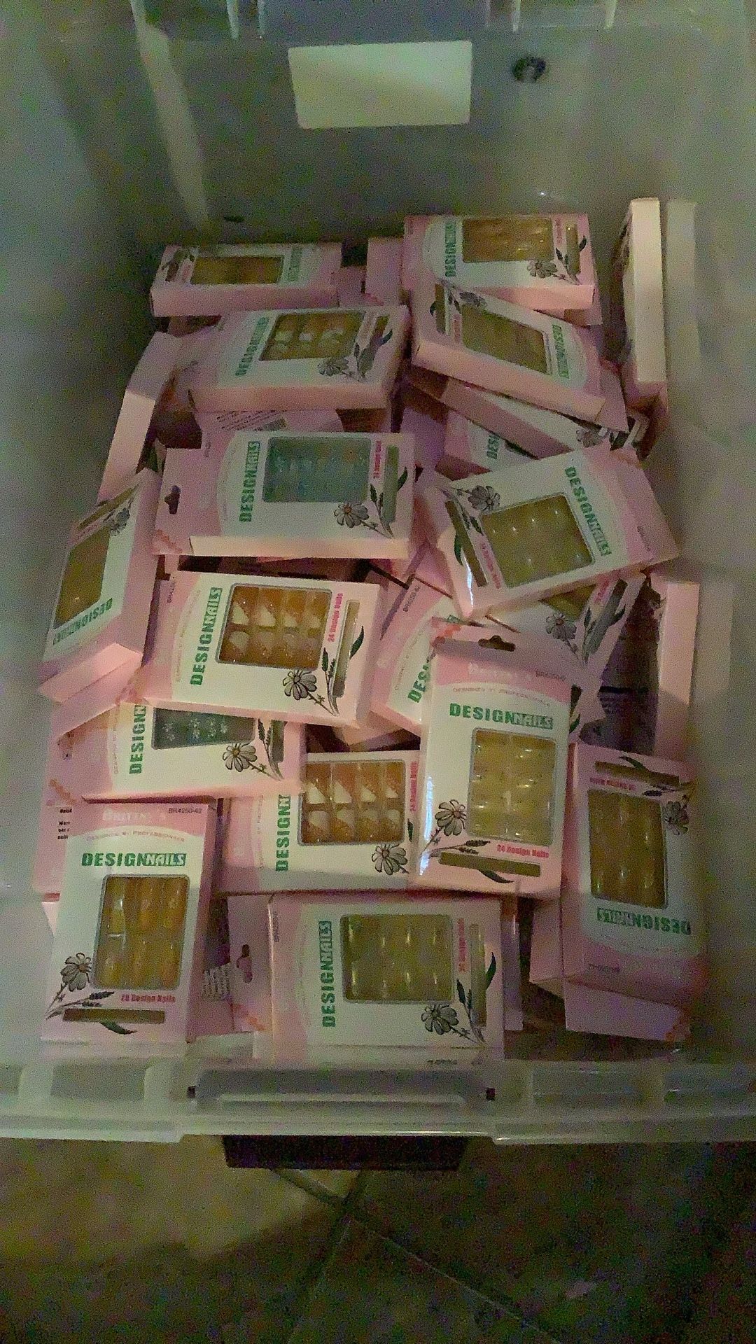 Amazon Nails 96pcs Assorted As Shown NO Glue