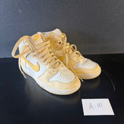 Nike Dunk High Lemon Wash DD1869-201 Men's Size 7.5 US Used A-10