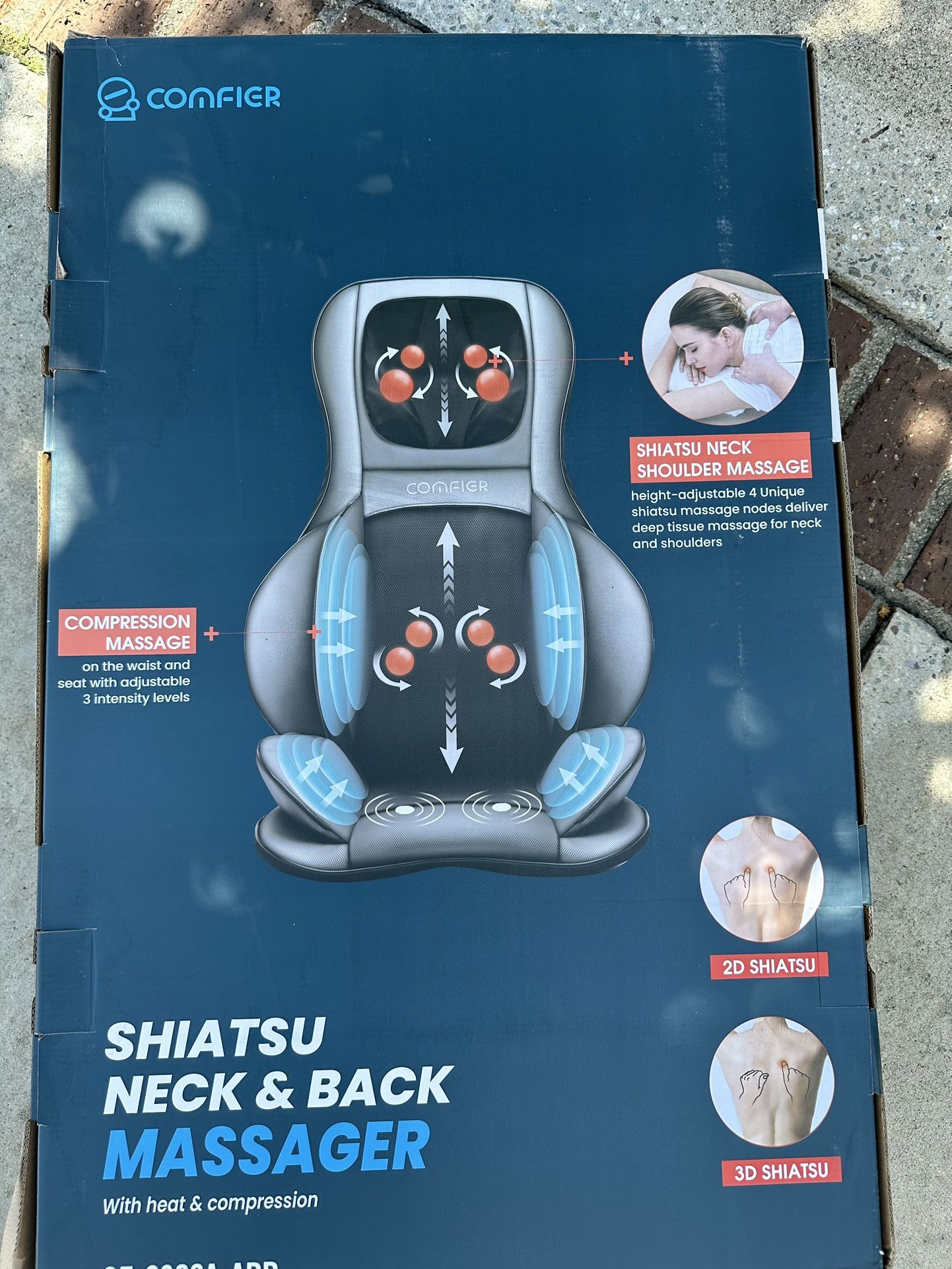 REDUCED! $50 Shiatsu Neck And Back Massager