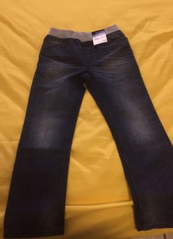Boys pull on denim pants New with tag size 8 (M)