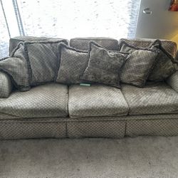 Free Couch Chair Ottoman Set