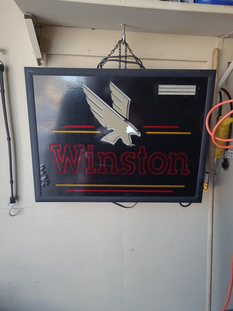 Winston Neon Sign