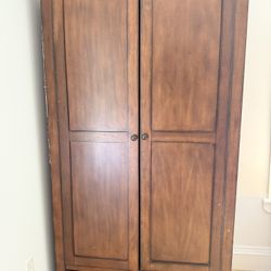 Wood Armoire Wardrobe