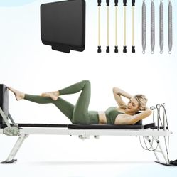 Foldable Reformer Pilates Machine for Home