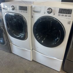 Lg Washer And  Dryer Set We Finance 3202 Waterloo Road In Stockton 