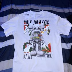 Offwhite X KAWS T Shirt  