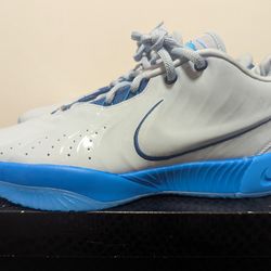 Nike Lebron XXI 21 Light Armory Blue Diver Men's Size 13 FQ4052-400 Basketball Shoes