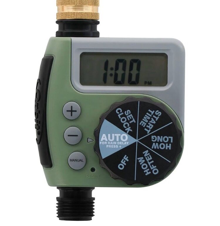 Orbit Sprinkler Timer, Water Timer for Garden Hose, Hose Timers for Watering, Irrigation Timer with Programmable /Rain Delay/Manual/Auto Watering