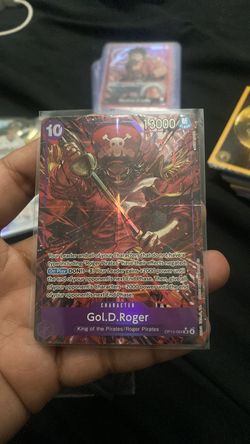 GOL D ROGER - One Piece TCG OP13-064 - AA Alt Art English Carrying On His Will