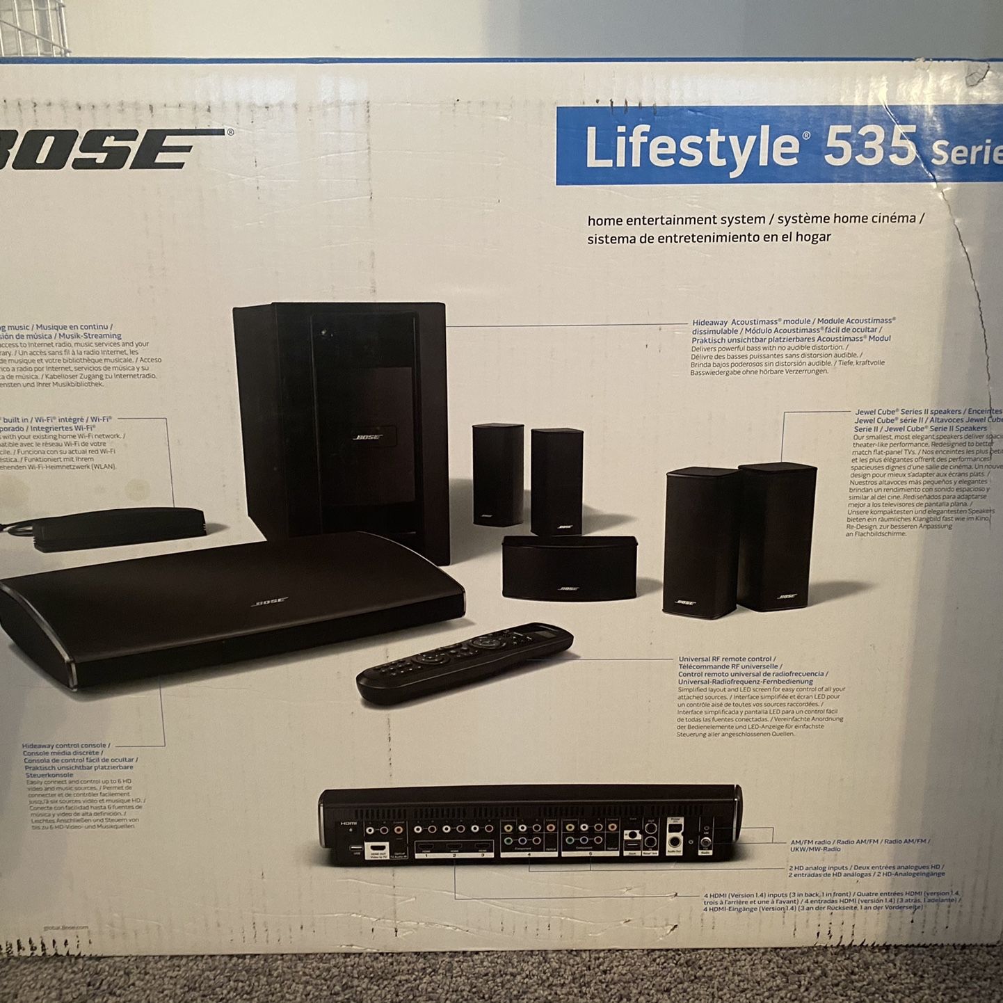 Bose Lifestyle 535 Series III Home Entertainment System