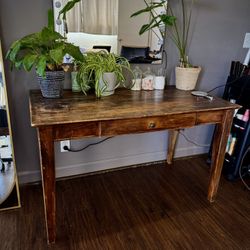 Antique-look Wooden Desk