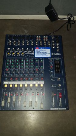 Yamaha Mixer Mg124c 