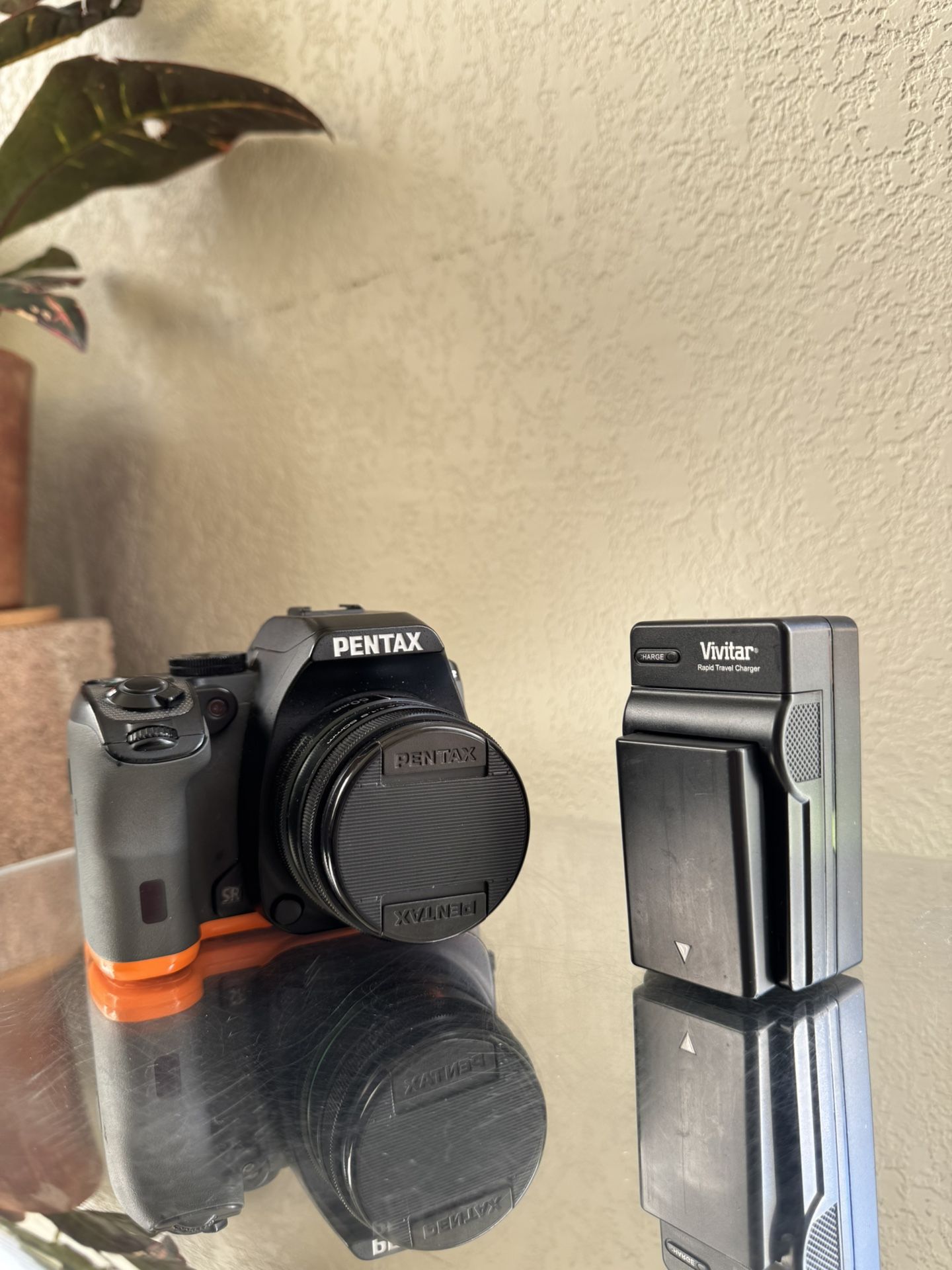 Pentax K-S2 DSLR with SMC DA 50mm f/1.8 Lens and Carrying Bag Included