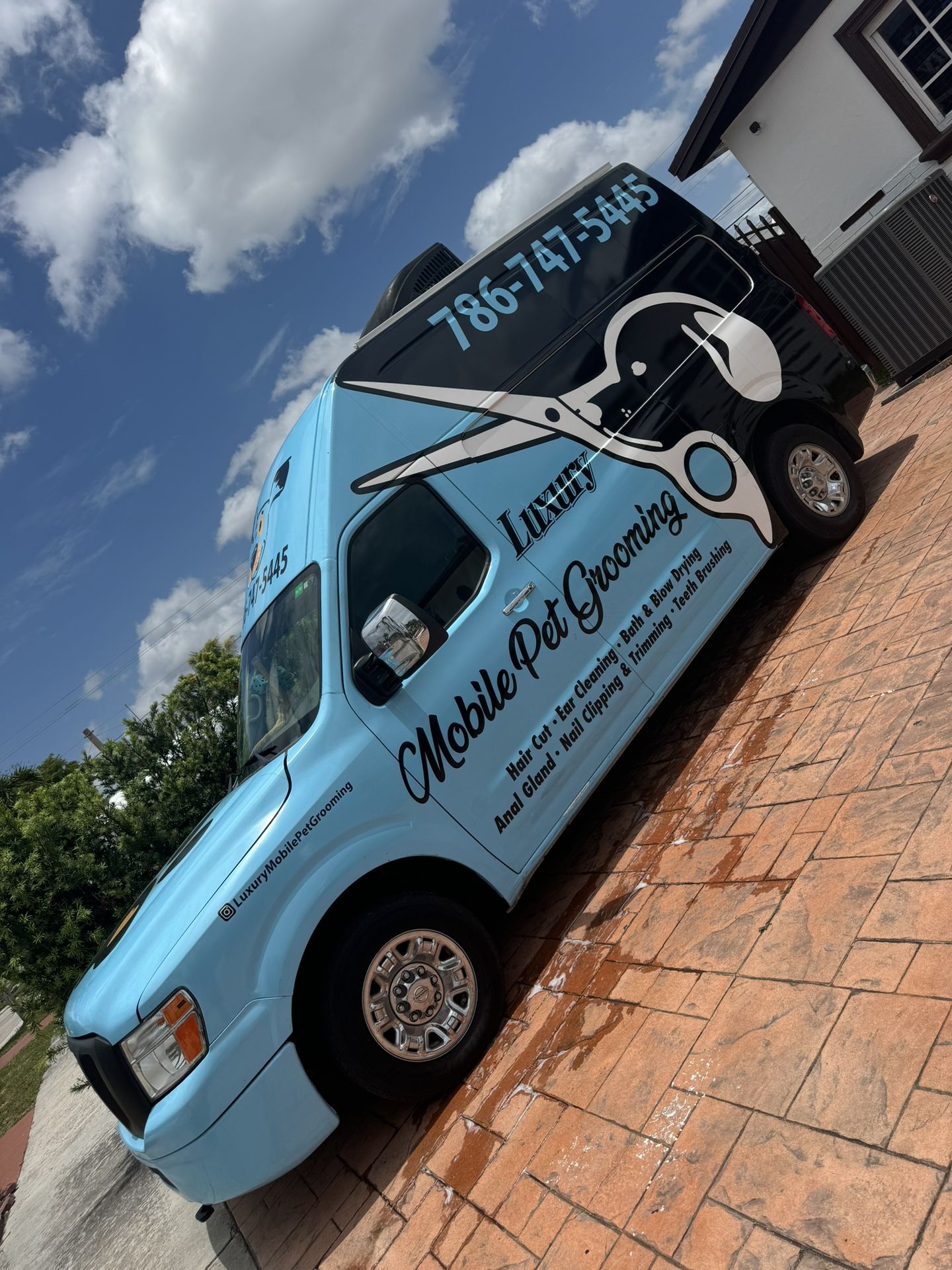 Grooming Van