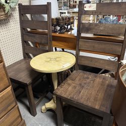 Two Dining Chairs 