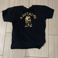 Black Bape T-shirt Size M