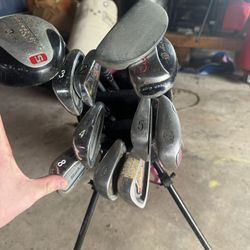 Full Set Of Golf Clubs 