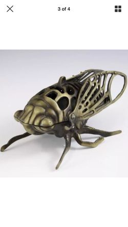 Brass cicada