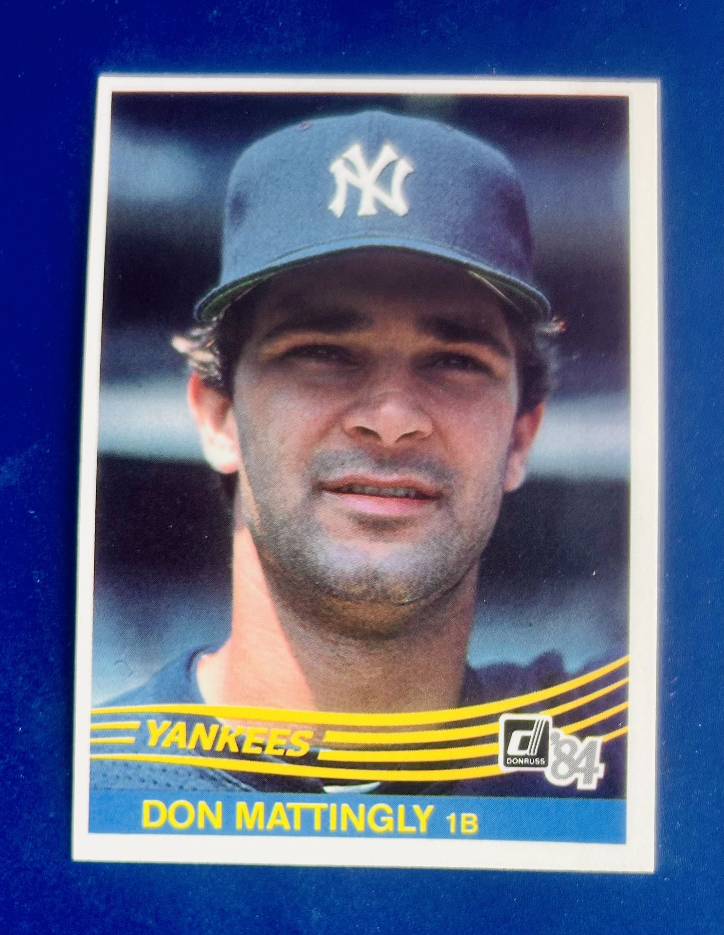 1984 Donruss Don Mattingly Rookie Baseball Card
