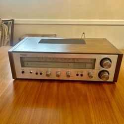 Technics Receiver by Panasonic FM/AM Stereo Receiver - Model SA-80 - Retro Case