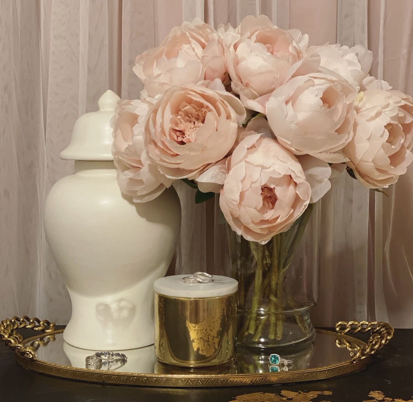 Afloral Silk Peonies