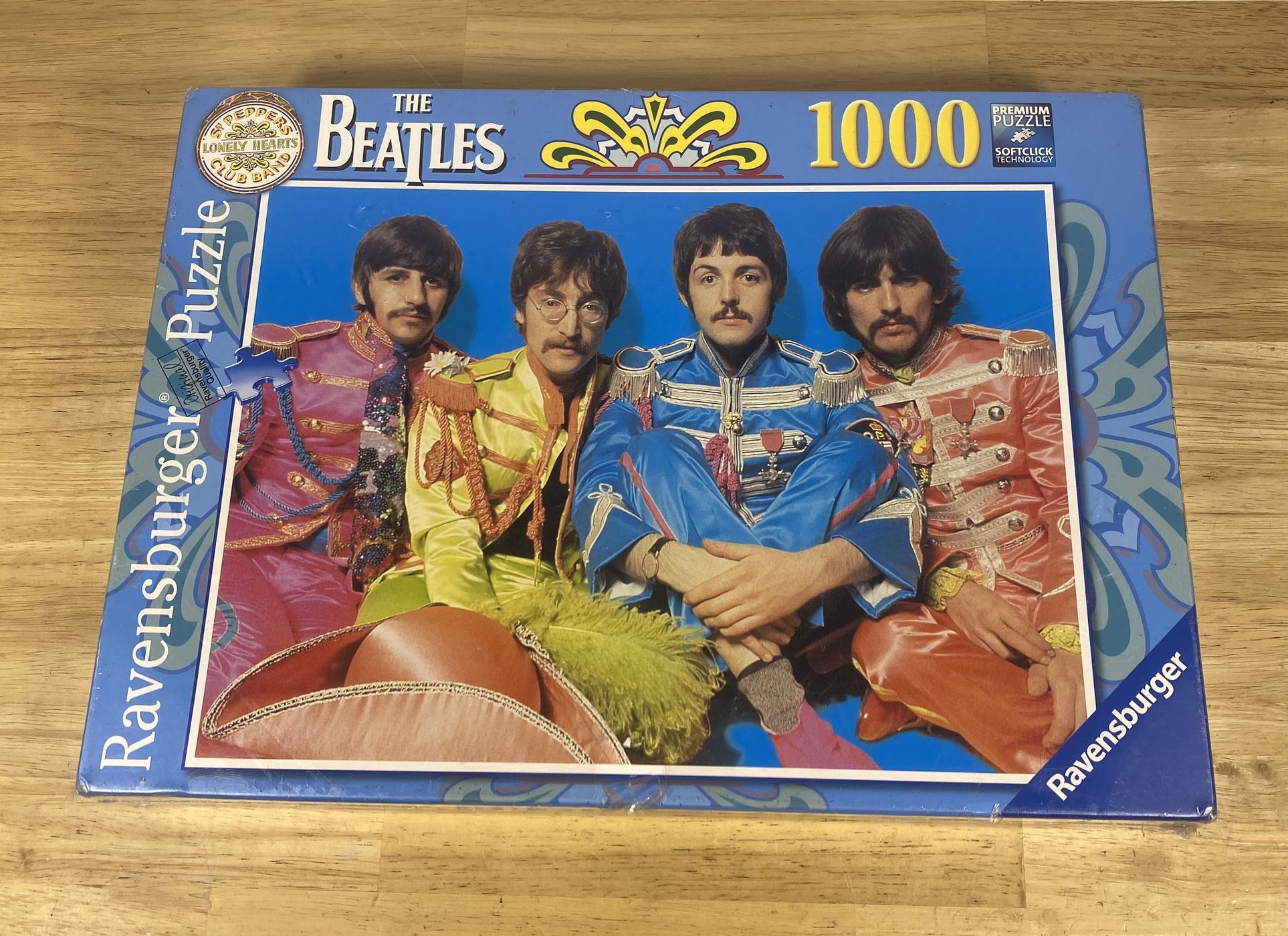 Ravensburger The Beatles SGT. Pepper 1000 Piece Jigsaw Puzzle 20"x27" SEALED!