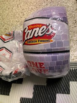 Raising Canes Branded Soccer and Basketball
