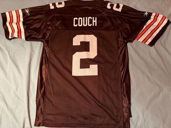 Tim Couch #2 Cleveland Browns NFL Reebok Brown Jersey; Men’s M