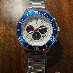 Nautis Dive Chrono 500 Men's Watch - NEW - Protective Plastic - Needs Battery