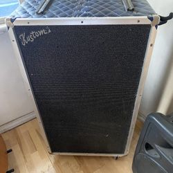 1960 Kustom Speaker Cabinet Complete 