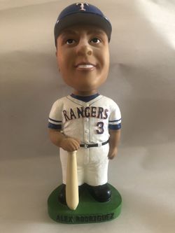 Alex Rodriguez Texas Rangers Bobblehead by Bobble Dobble