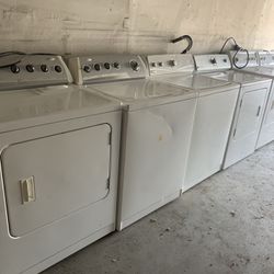 Whirlpool , Kenmore , Maytag , Washer And Dryer sets , with Warranty And Free Delivery , $350.00 Per Set