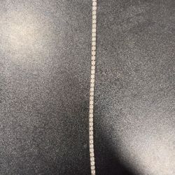 Natural Diamond 10 Karat Gold Tennis bracelet 