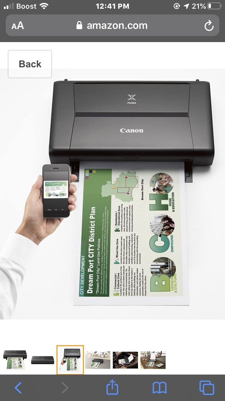 Canon wireless printer