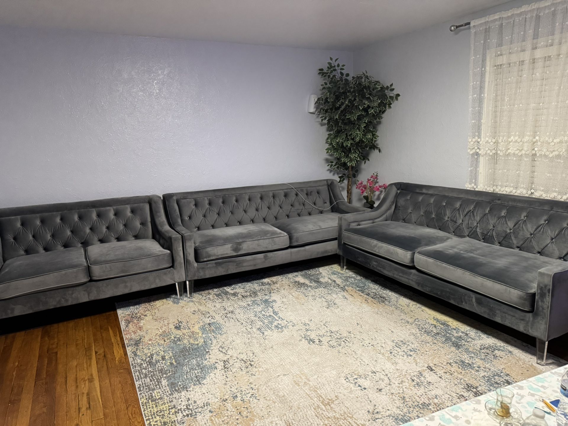 3 Piece Couch Set For Sale Like New
