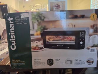 Cuisinart 14-in-1 Space-Saving Digital Air Fryer Oven with 2-in-1 9"x13" Pan