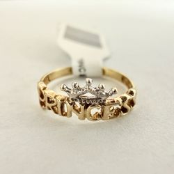 10K Gold “Princess” Baby Ring